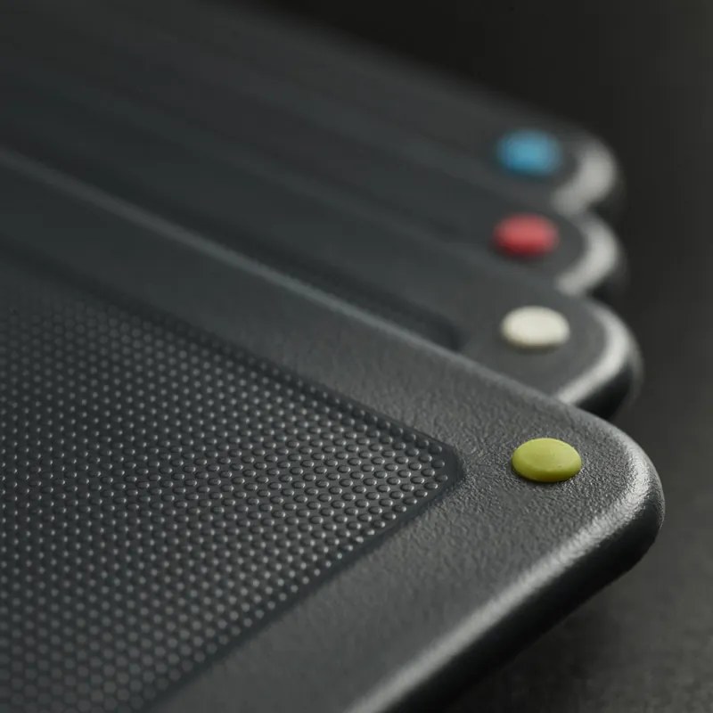 Set 4 tocatoare alimente Joseph Joseph 60171 Folio, Suport depozitare, Negru