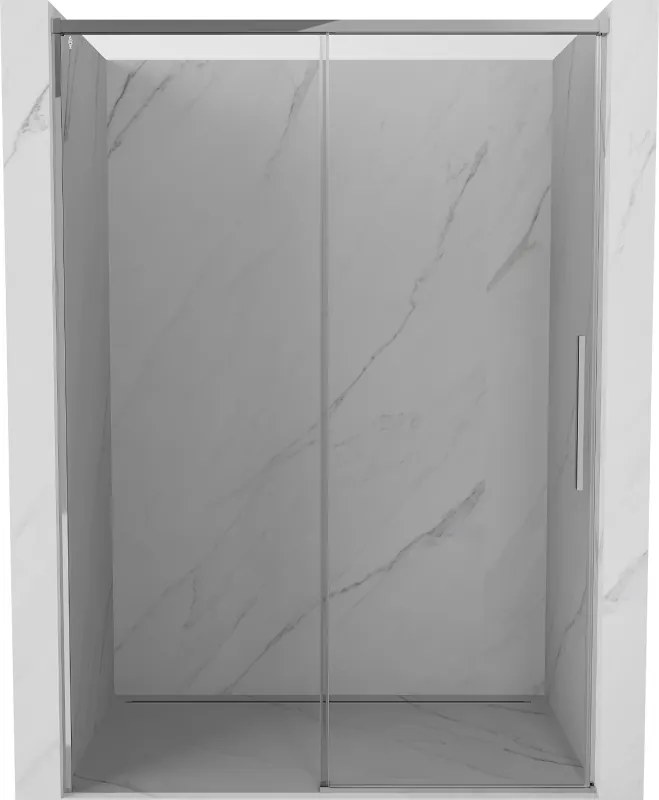 Mexen Rox uși de duș glisante 160 cm, transparent, crom - 8C2-160-000-01-00