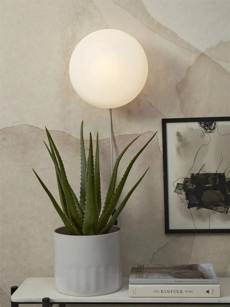 Aplica de perete decorativa Sapporo S sand/alb
