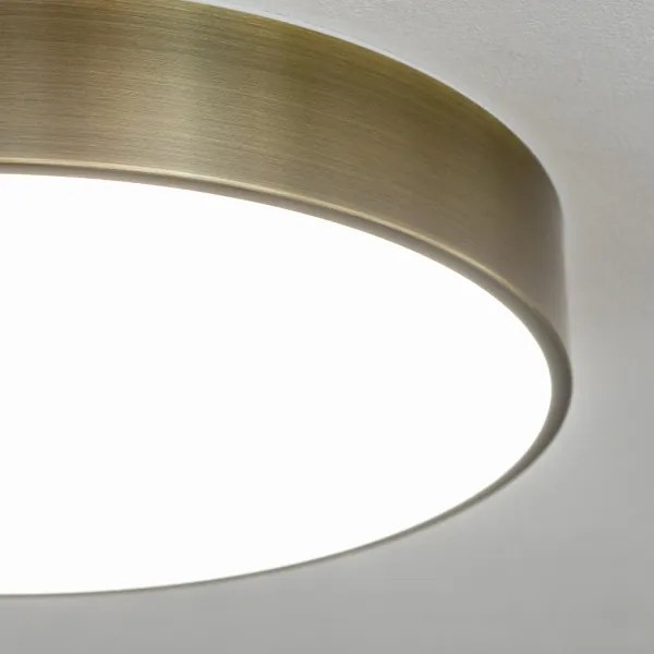 Brilagi - Plafonieră LED pentru baie POOL LED/36W/230V Ø 40 cm IP54 alamă