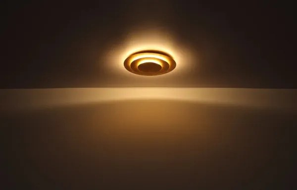 Globo 48465-40 - Plafonieră LED HEDA LED/40W/230V 3000K Ø 49 cm auriu