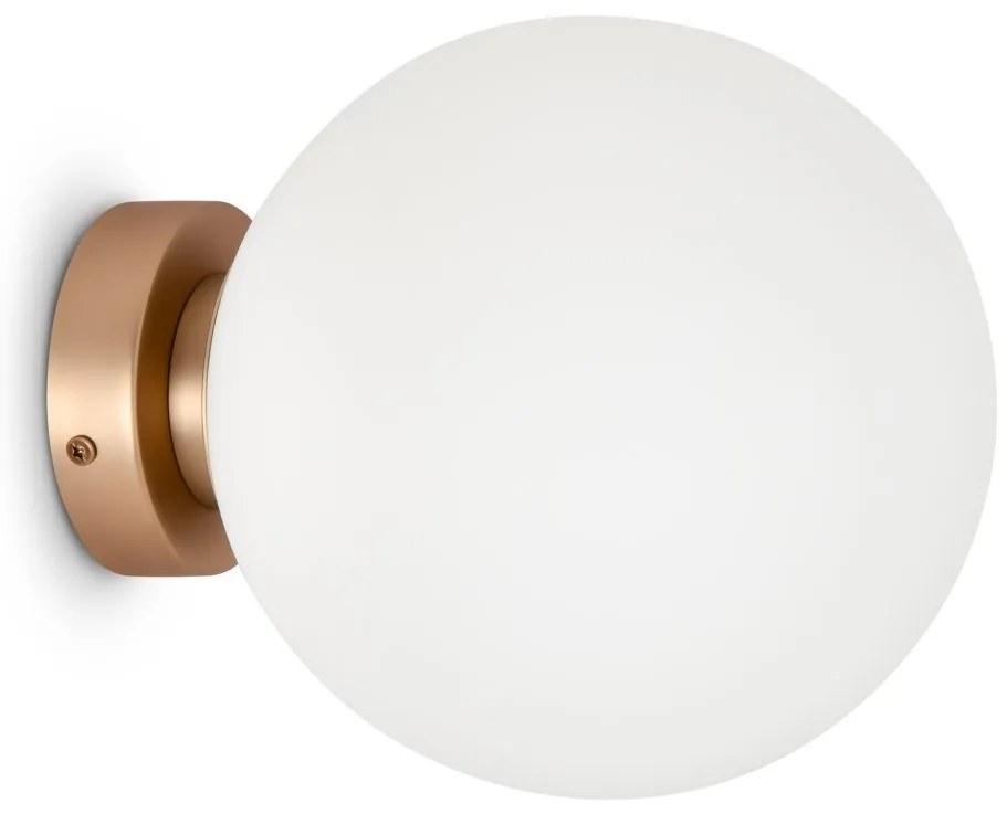 Aplica perete sau tavan design modern Basic form auriu, diametru 20cm