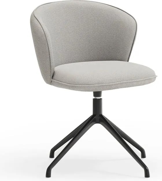 Set de scaune de sufragerie gri deschis 2 buc. tapițat Add – Teulat