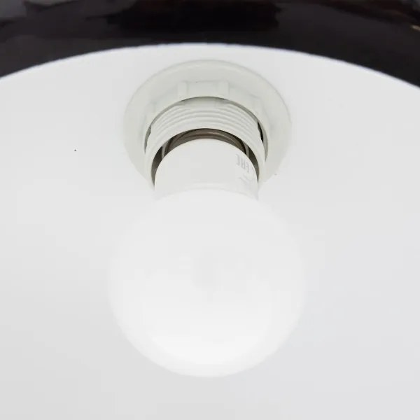 Lustră pe cablu Atmosphera SAVIO 1xE27/40W/230V negru