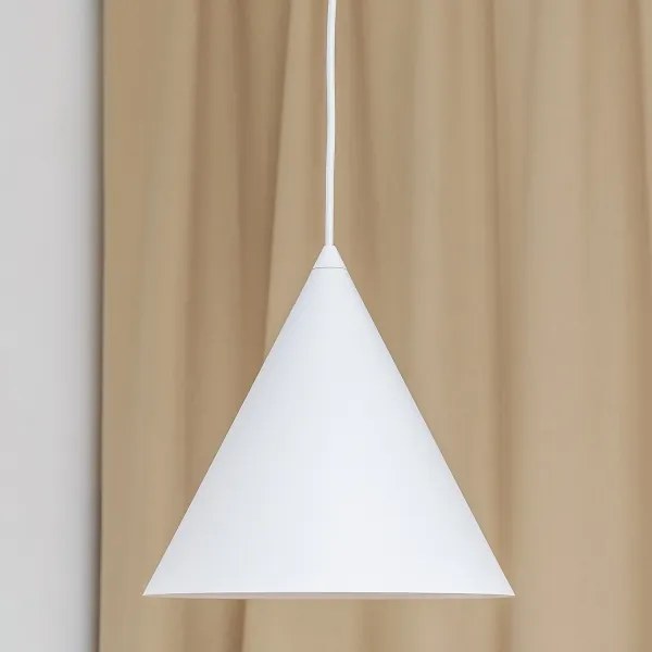 Pendul pe cablu ETNA II, 1x E27/15W/230V, diametru 25 cm, alb