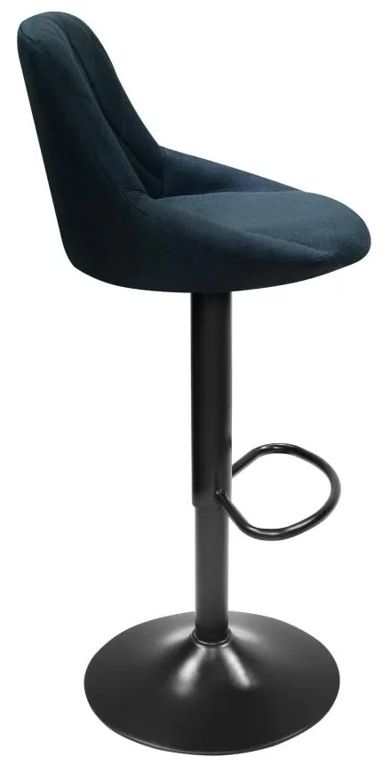 Scaun tip bar Teken (albastru închis + negru) . 1116526