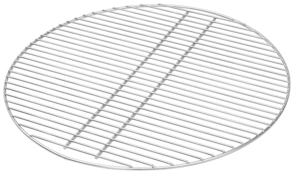 vidaXL Grătar pentru grătar Argintiu 57 x 57 cm Oţel inoxidabil