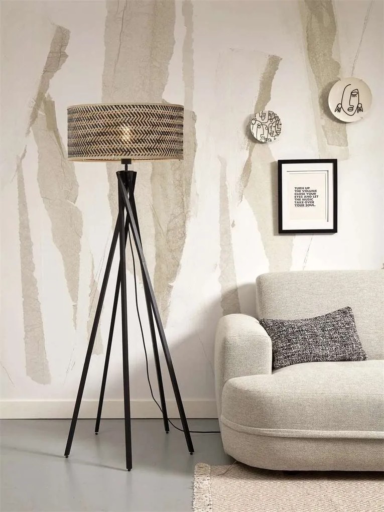 Lampadar eco din bambus Java 5-legs bl/50x22, bl