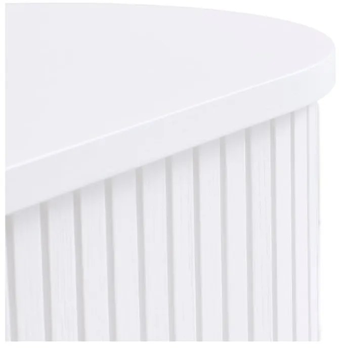 Comodă TV albă 180x56x45 cm Nola – Unique Furniture