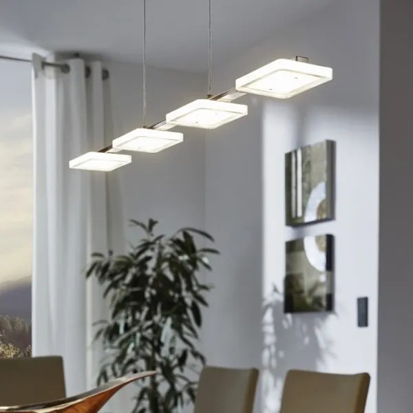 Eglo 94244 - Lustră suspendată LED CARTAMA 4xLED/4,5W/230V