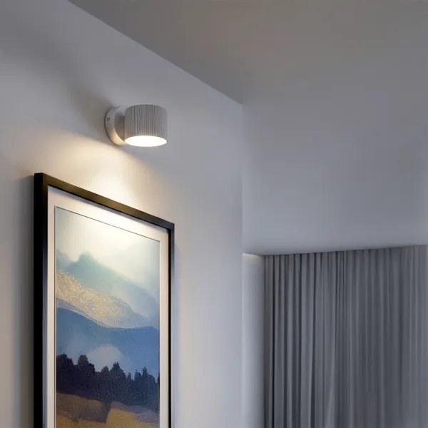 Brilagi - LED RGB dimerizabil aplică spot de perete STRIPY 1xGX53/14W/230V Wi-Fi Tuya albă