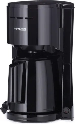 Severin KA 9306 - Cafetieră cu carafă termică 1 l 1000W/230V neagră