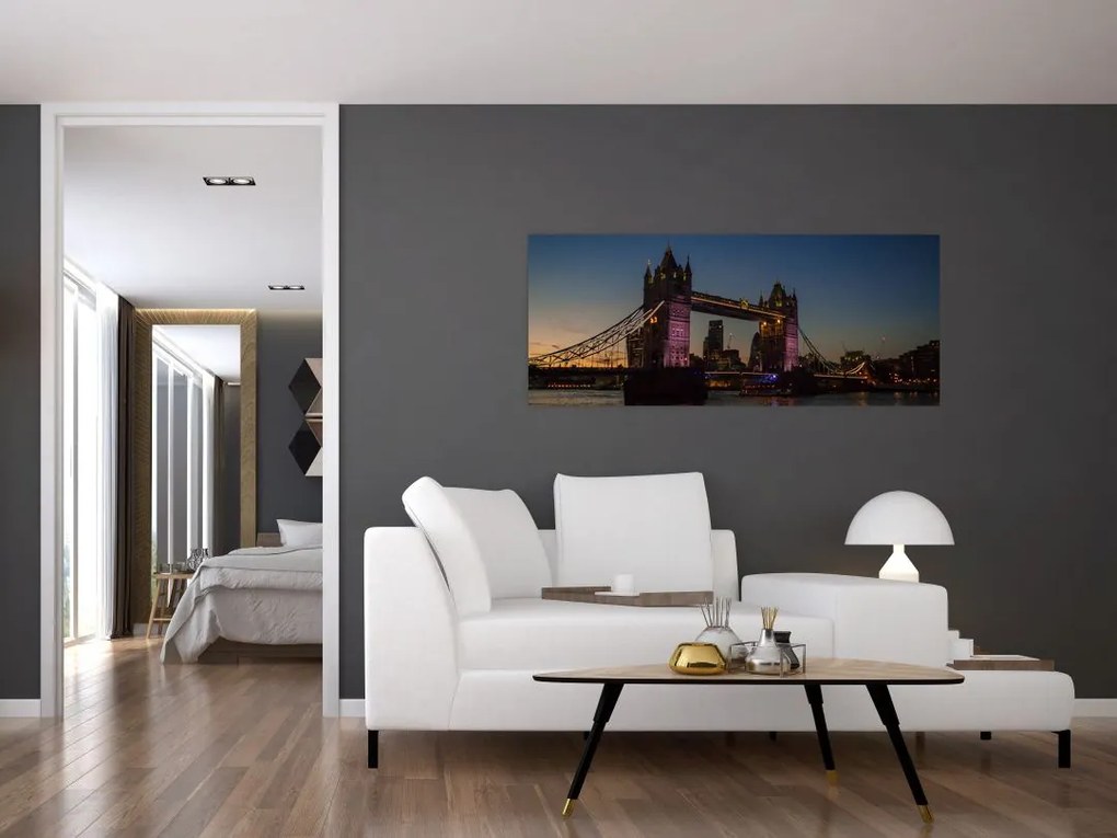 Tablou - Tower bridge (120x50 cm)