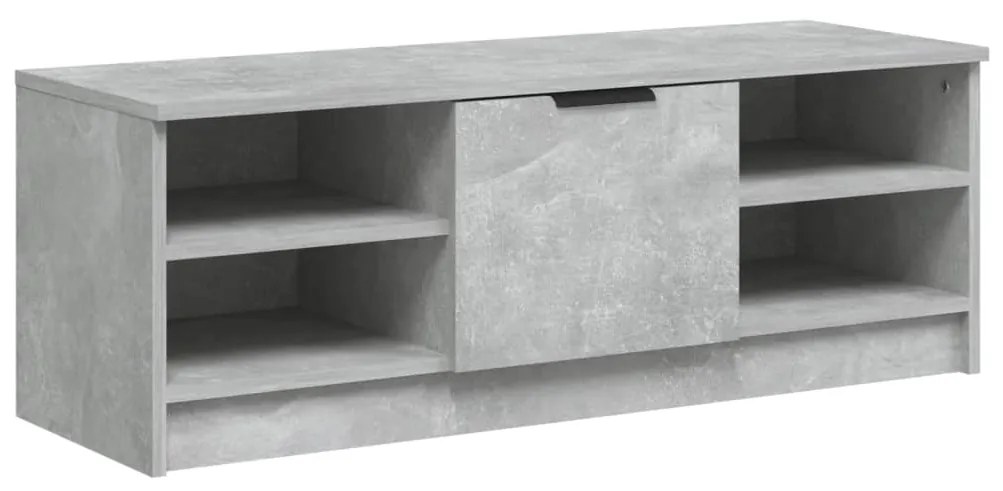 811371 vidaXL Comodă TV, gri beton, 102x35,5x36,5 cm, lemn compozit