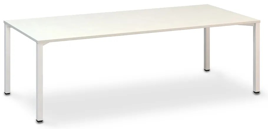 Masa de intalnire ProOffice 240 x 100 cm, alba