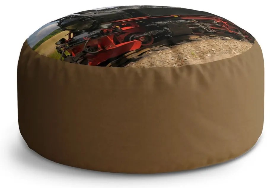 Taburet Circle lokomotivă 3, bej