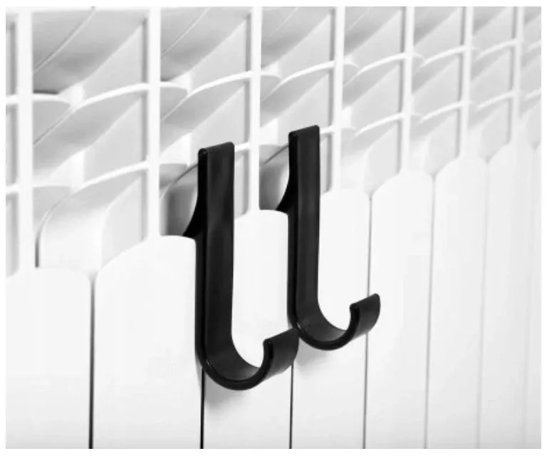 Set de 2 carlige pentru radiator de baie SEZA