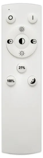 Top Light -LED Lustră reglabilă pe cablu RINGO LED/40W/230V 3000-6500K albă+telecomandă