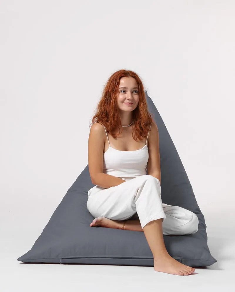 Fotoliu puf pentru grădină Pyramid Big Bed Pouf - Fume