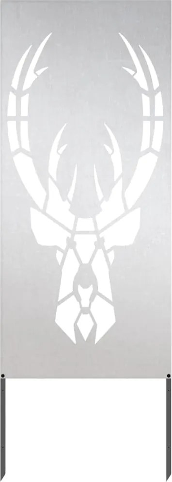 vidaXL Ecran de intimitate pentru grădină Argintiu 50 x 140 cm