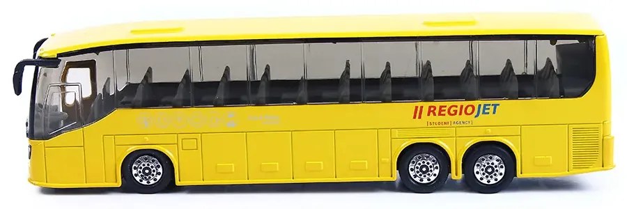 Autobus RegioJet metal/plastic, 18,5 cm