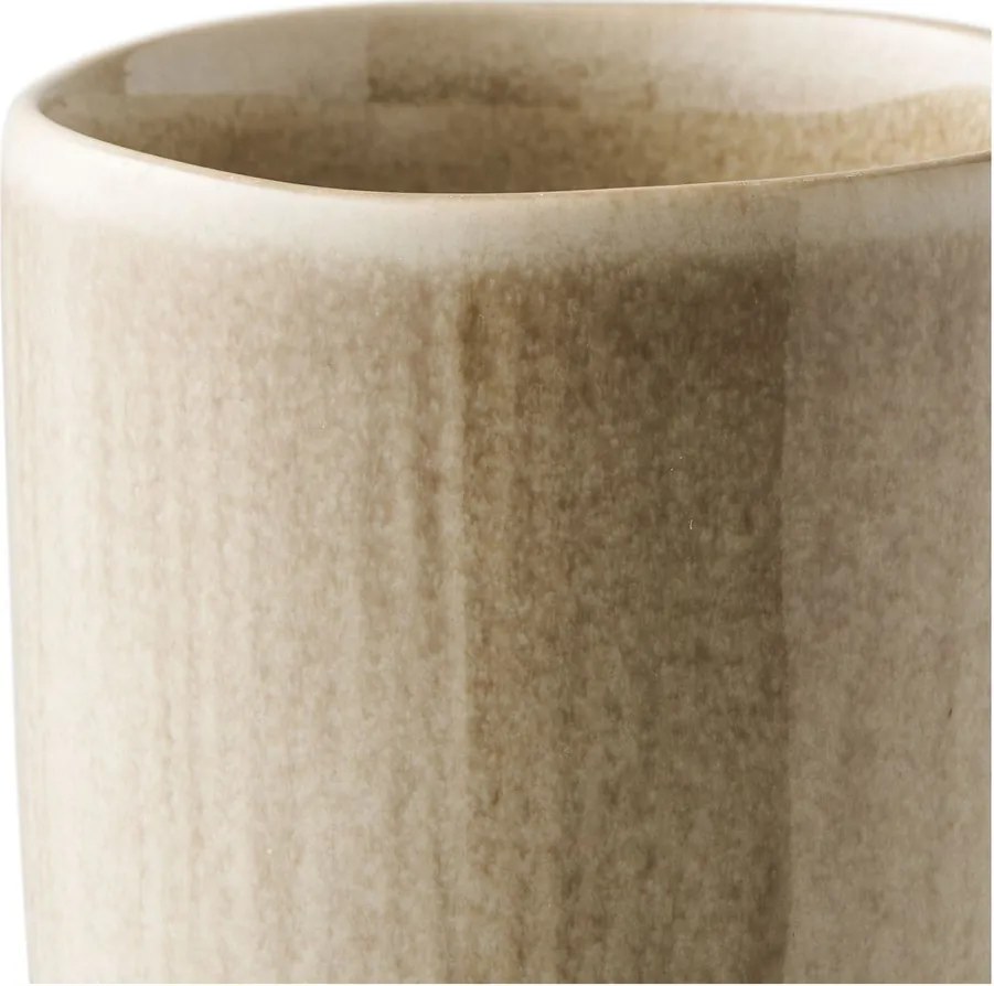 Cești bej 4 buc. din gresie ceramică 360 ml Viola – House Nordic