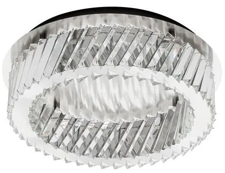 Lustra aplicata LED, cristale sticla ARIETTA 43cm