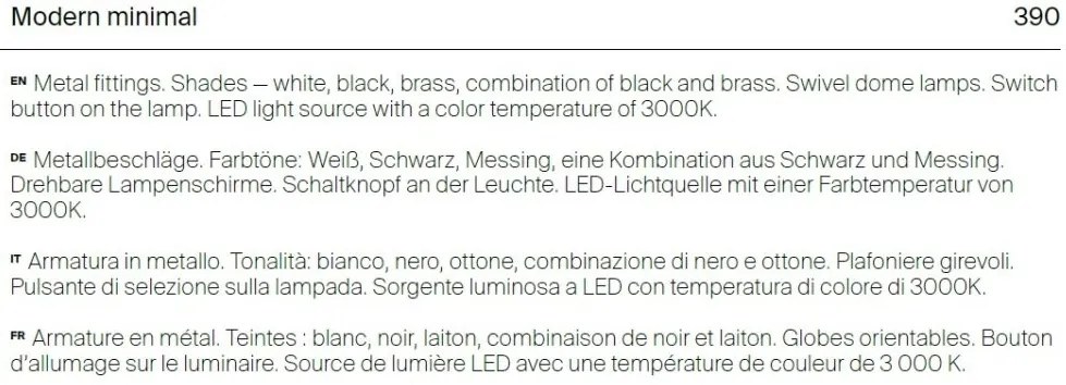 Aplica LED de perete design modern Pixel negru