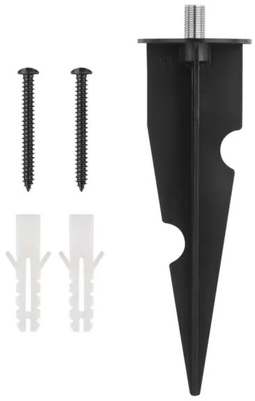 Lampă LED solară cu senzor LED/2W/3,7V 1200 mAh IP44 50 cm