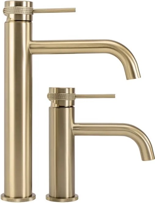 Baterie pentru baie Rea Lungo Grip auriu periat