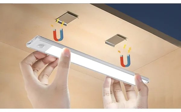 Corp de iluminat LED reîncărcabil cu senzor pentru corpuri de mobilă Aigostar LED/1,5W/5V 4000K