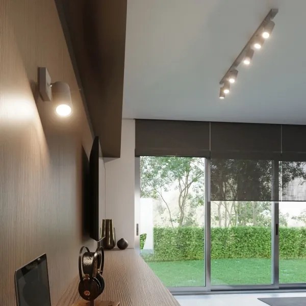 Spot de tavan Sollux SL.0454 RING 6xGU10/10W/230V