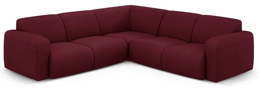 Colțar burgundy (cu colț variabil/în formă de ”L”) Molino – Micadoni Home