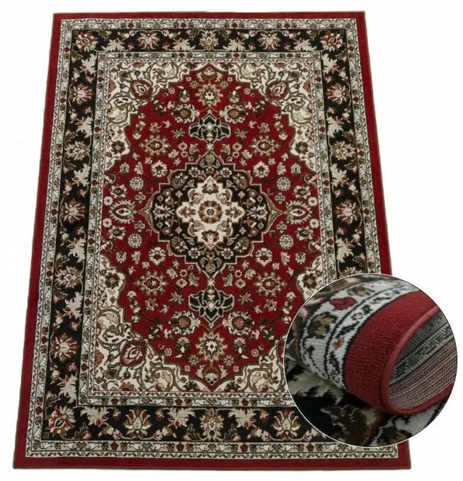 Covor Lotus 9306 roșu, 60 x 90 cm