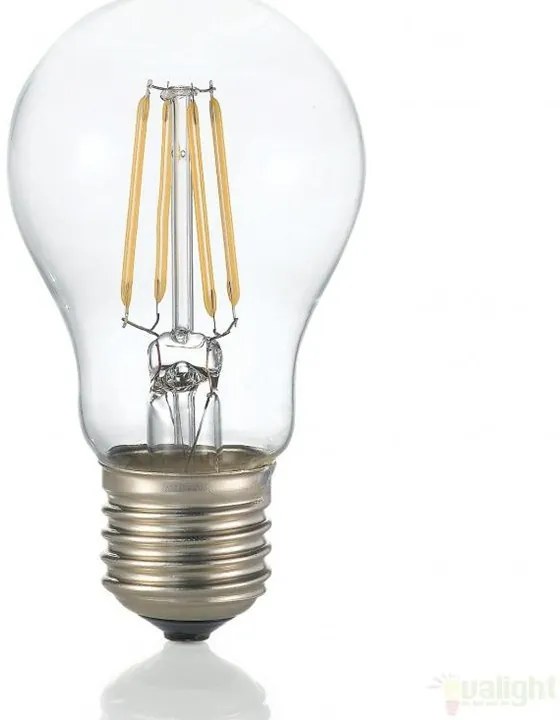 Bec LED E27 4W 3000K GOCCIA TRASPARENTE 101293