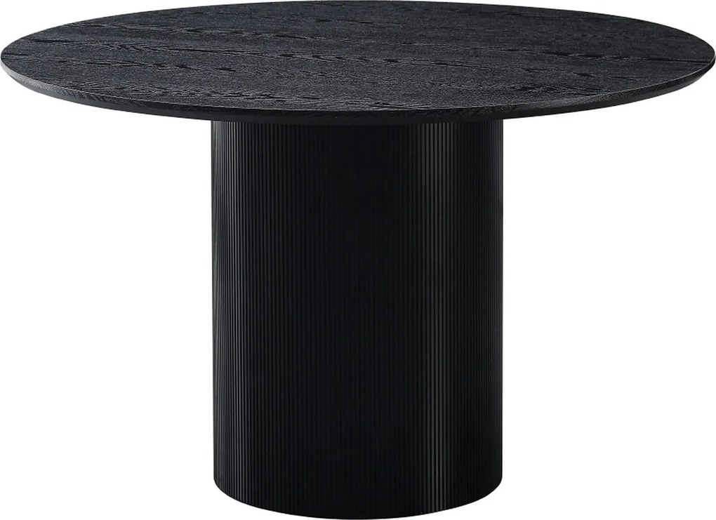 Masa MAHIR TIP 2, negru, 120x120x75 cm