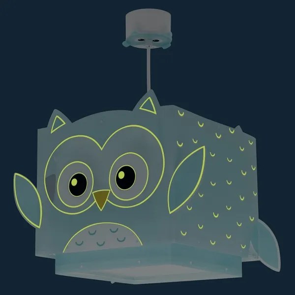 Lustră pentru copii LITTLE OWL 1xE27/60W/230V Dalber 64392