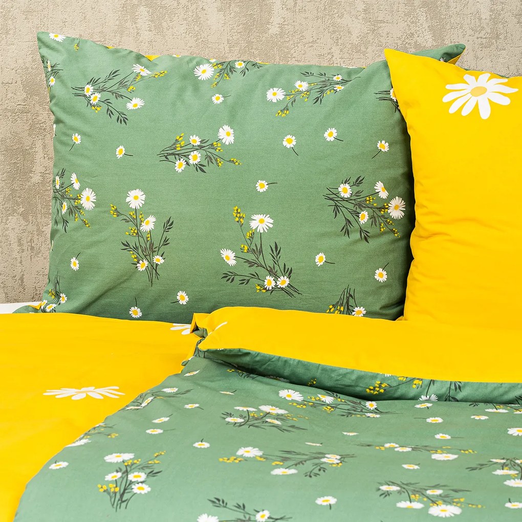 Lenjerie de pat 4Home Meadow din bumbac, 140 x 200 cm, 70 x 90 cm