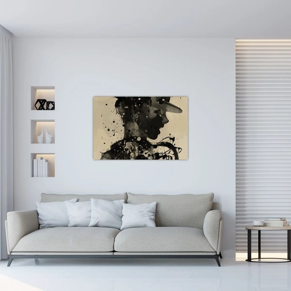 Tablou - Femeie de jazz (90x60 cm)