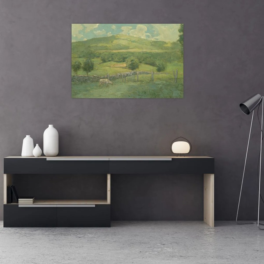 Tablou - Julian Alden Weir, Obweebetuck, reproducere (90x60 cm)