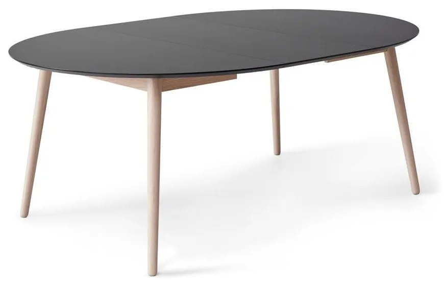Masă de dining rotundă extensibilă cu blat suplimentar ø 135 cm Meza – Hammel Furniture