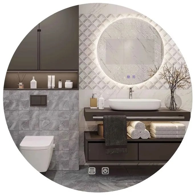 Oglinda LED 50cm HZJ050