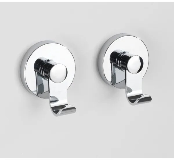 WENKO 24466100 - cârlig VACUUM-LOC, 6 x 7 cm, crom lucios