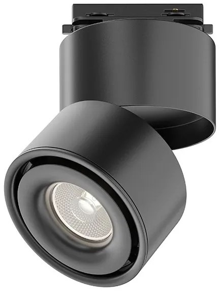 Spot LED dimabil, accesoriu pentru sinele monofazate Unity, Yin negru 4000K