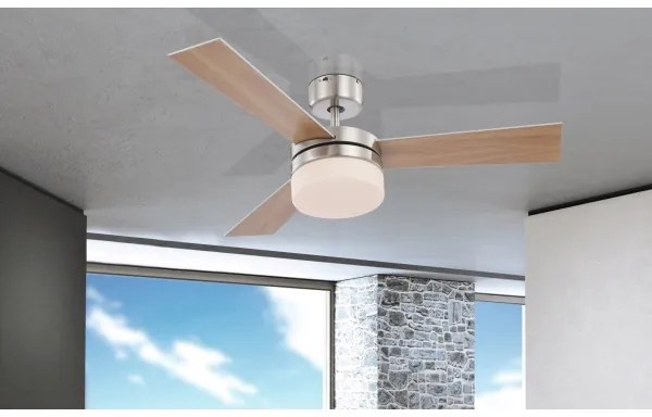 GLOBO 0333 - Ventilator de tavan ALANA 2xE14/40W/230V