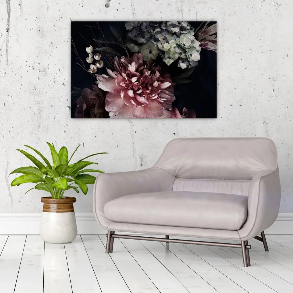 Tablou cu buchet (90x60 cm)