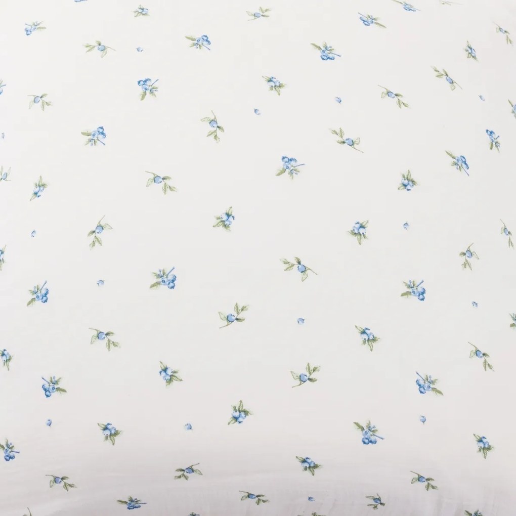 Lenjerie de pat din muselină Matex Afine, 140 x 200 cm, 70 x 90 cm