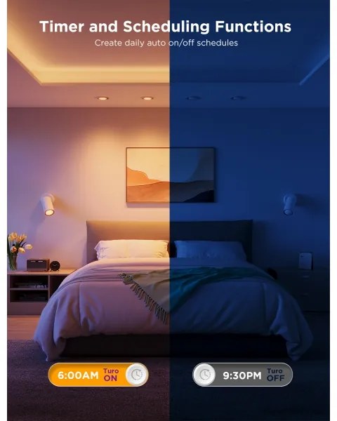 SET 2x bec LED RGBWW dimabil Govee GU10/4,8W/230V 2700-6500K Wi-Fi