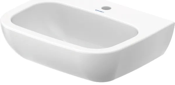 Duravit 23115500002 - Lavoar suspendat D-CODE 55 x 43 cm, din ceramică, alb lucios
