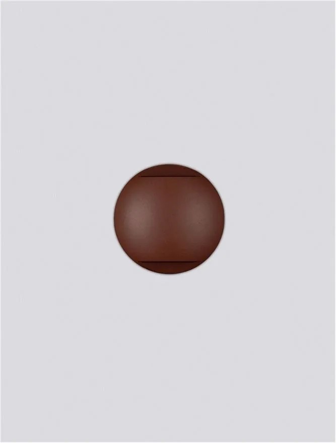 Aplica exterior cu iluminat sus si jos LED IP65 PASSO corten